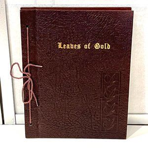 Leaves Of Gold 1948 Leather-bound Anthology